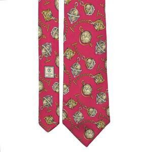 Chanel Globe Pattern Tie